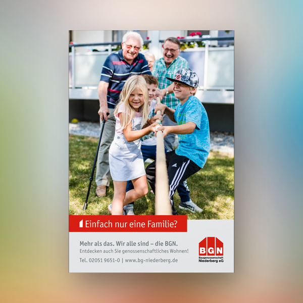 Testimonial-Werbung BGN