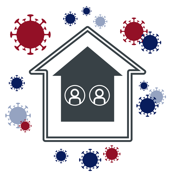 Quarantäne im Mietshaus