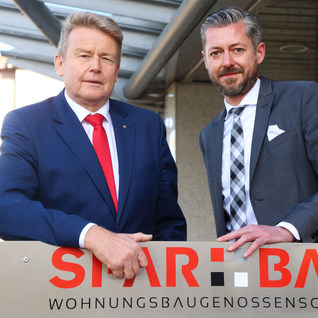 Dieter Wohler und Peter Krupinski von der SPAR + BAU