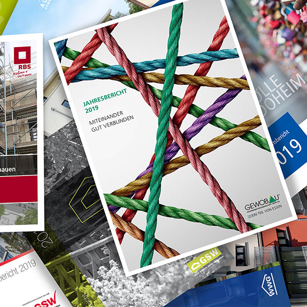 Geschäftsberichte realisiert von stolp+friends