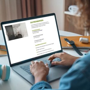 RBS-Landingpage: Wohnungen des Neubauprojektes Handstraße