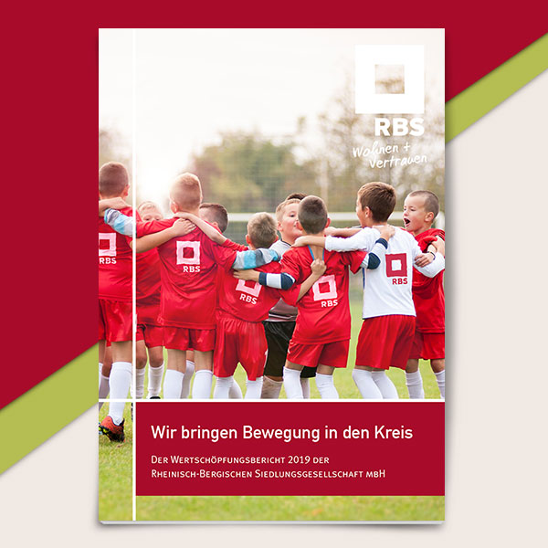 Cover des Wertschöpfungsberichts der RBS