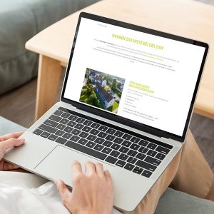 Eine suchmaschinenoptimierte Website der GSW Geislingen