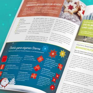 Beispiel einer Bastelanleitung im Mietermagazin