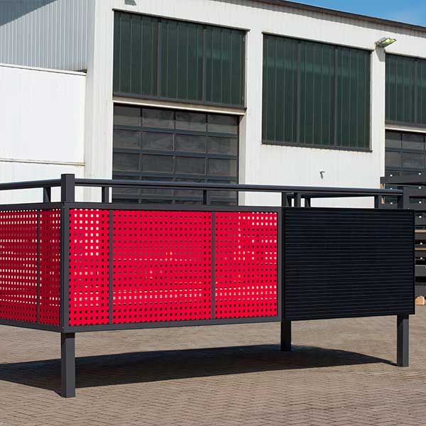 Solarbalkon von Stabirahl für die WWS Herford