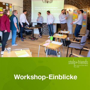 Einblick in einen stolp+friends-Workshop