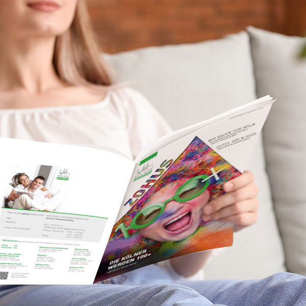 ZOHUS das neue Mietermagazin der Kölner Wohnungsgenossenschaft eG