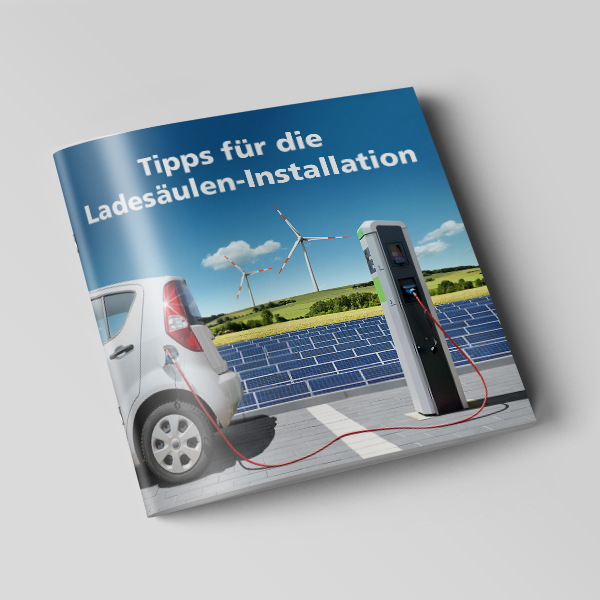 Tipps für private Ladesäulen in einer Broschüre